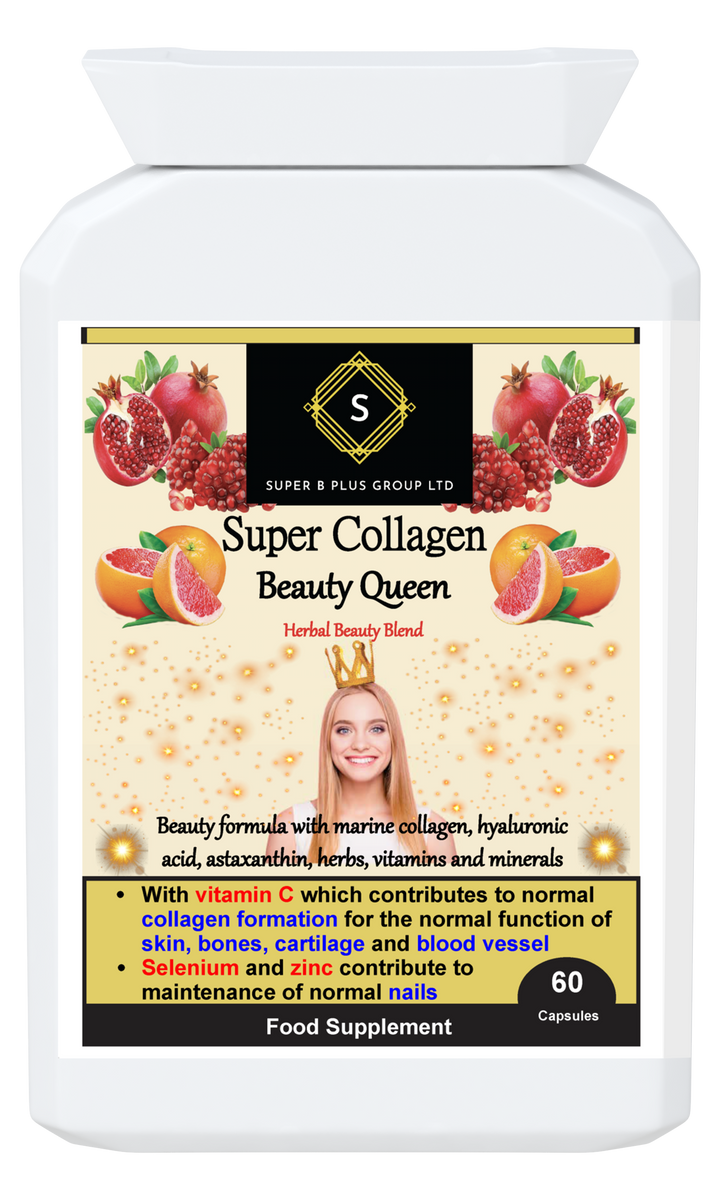 Super Collagen Beauty Queen Anti Ageing Skin Hair Nails Bones Capsules
