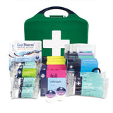 First Aid Kit BS8599-1:2019 Medium Workplace Kit in Green Aura3 Box