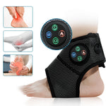 Heating Electric Ankle Brace Massager Air Pressure Pulse Vibration for Ankle & Foot Pain Relief, Injury Joint Recovery