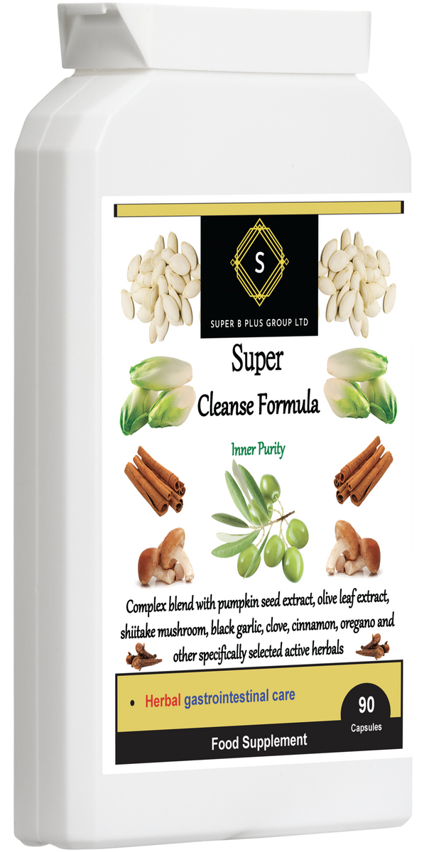 Super Cleanse Formula: Herbal Gastrointestinal Support Vegan Capsules ...