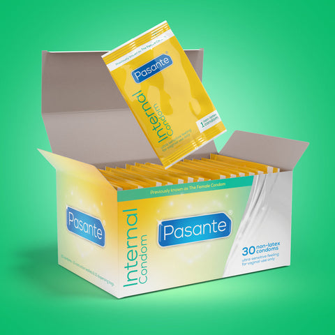 Pasante Internal Condom Clinic Pack of 30