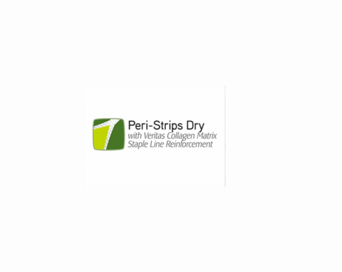 Peri-Strips Dry Staple Line Reinforcements with Veritas Collagen Matrix for Ethicon Echelon 60, 6 pairs PSD6006ECHVCE