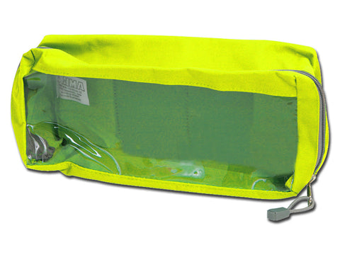 Pouch for Emergency Bags with Window 28x12x10cm Yellow