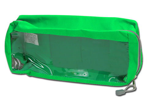 Pouch for Emergency Bags with Window 28x12x10cm Green