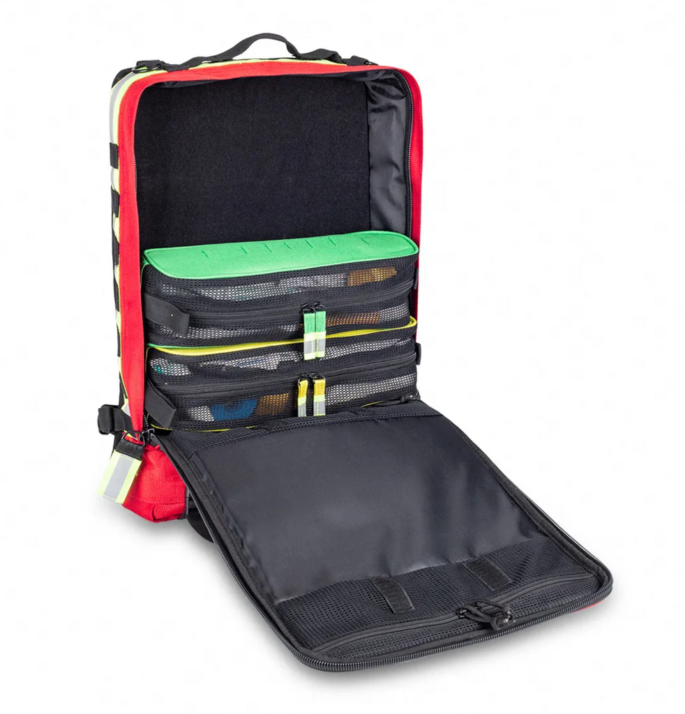 MODUL’S Compact & Modular Tactical Backpack Red Medical Emergency Bag ...