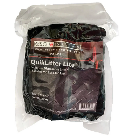 Quik Litter Lite™ Compact Emergency Stretcher Foldable & Portable