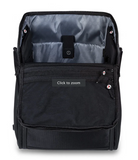 COMMUTER lockable backpack with USB access point, 16" laptops and 10" tablets, rain cover