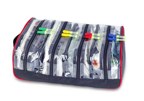 TRAY'S Four Pocket Bag with Colour Code and Handle