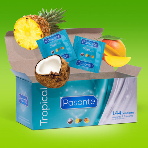 Pasante Tropical Flavours Clinic Pack of 144
