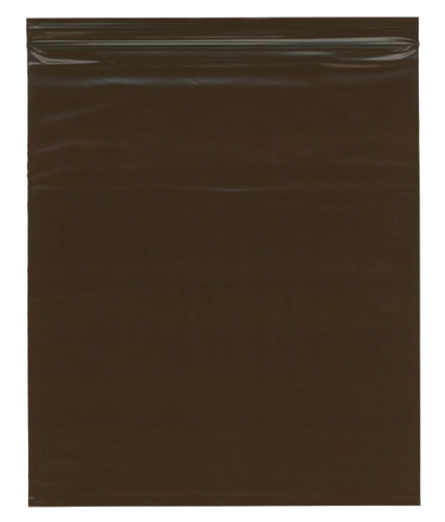 UVLI Zip Bags Amber 12 in x 15 in (30.48 cm x 38.10 cm) 3 Mil