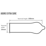Adore Extra Sure Clinic Pack of 144