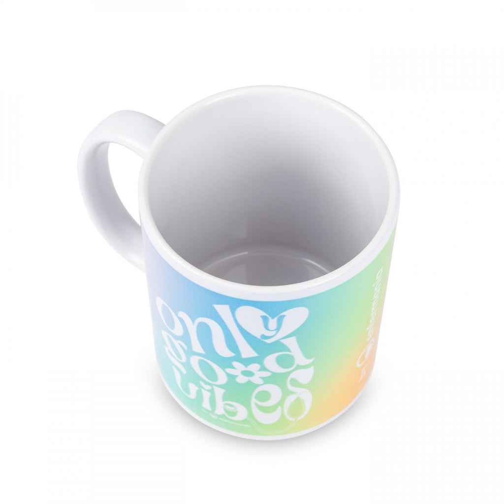 Mug Only Classic Mug Only Good Vibes Colorful White Ceramic – SUPER B PLUS GROUP ...