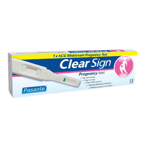 Clear Sign Mid Stream Single (x6)