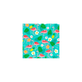 Scrunchie 100% Cotton Soft Elastic Flamingo