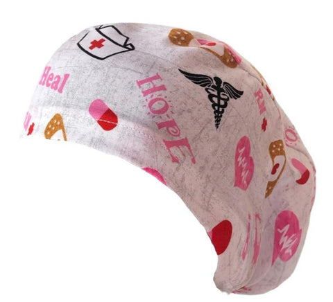 Long Hair Surgical Cap with Elastic Band Hope – SUPER B PLUS