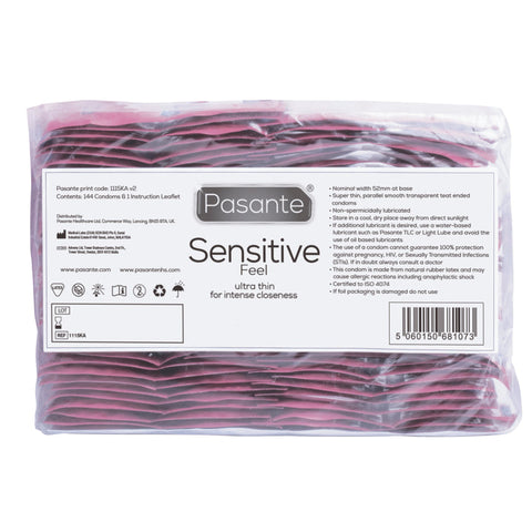 Pasante Sensitive (Feel) Bulk Pack of 144