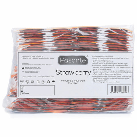 Pasante Strawberry Crush Flavoured Bulk Pack of 144