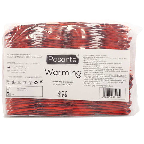Pasante Warming Sensation Bulk Pack of 144
