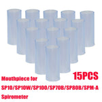 Digital Spirometer Reusable Mouthpiece Pipe for CONTEC SP10BT SP10 SP10W SP70B SP100 SP80B Lung Breathing Diagnostic Spirometry