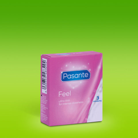 Pasante Sensitive (Feel) 3's Pack (x12 per tray)