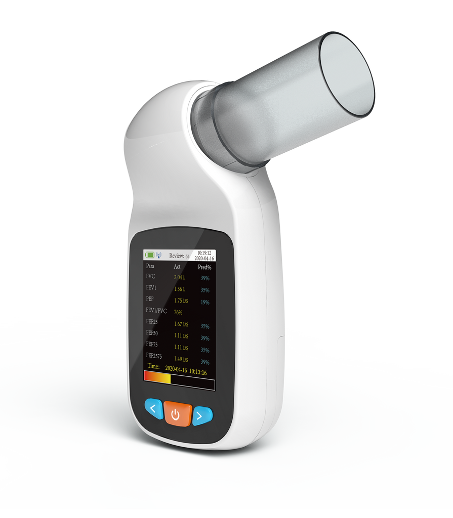 Virtual Spirometer CONTEC Digital Spirometer SP70B Lung Breathing Diagnostic Vitalograph ...