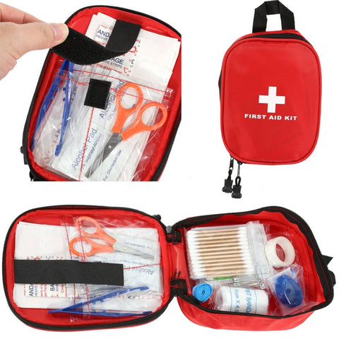 Emergency Kit Set First Aid Kit Portable Outdoor Emergency Survival Set 120 Pcs – SUPER B ...