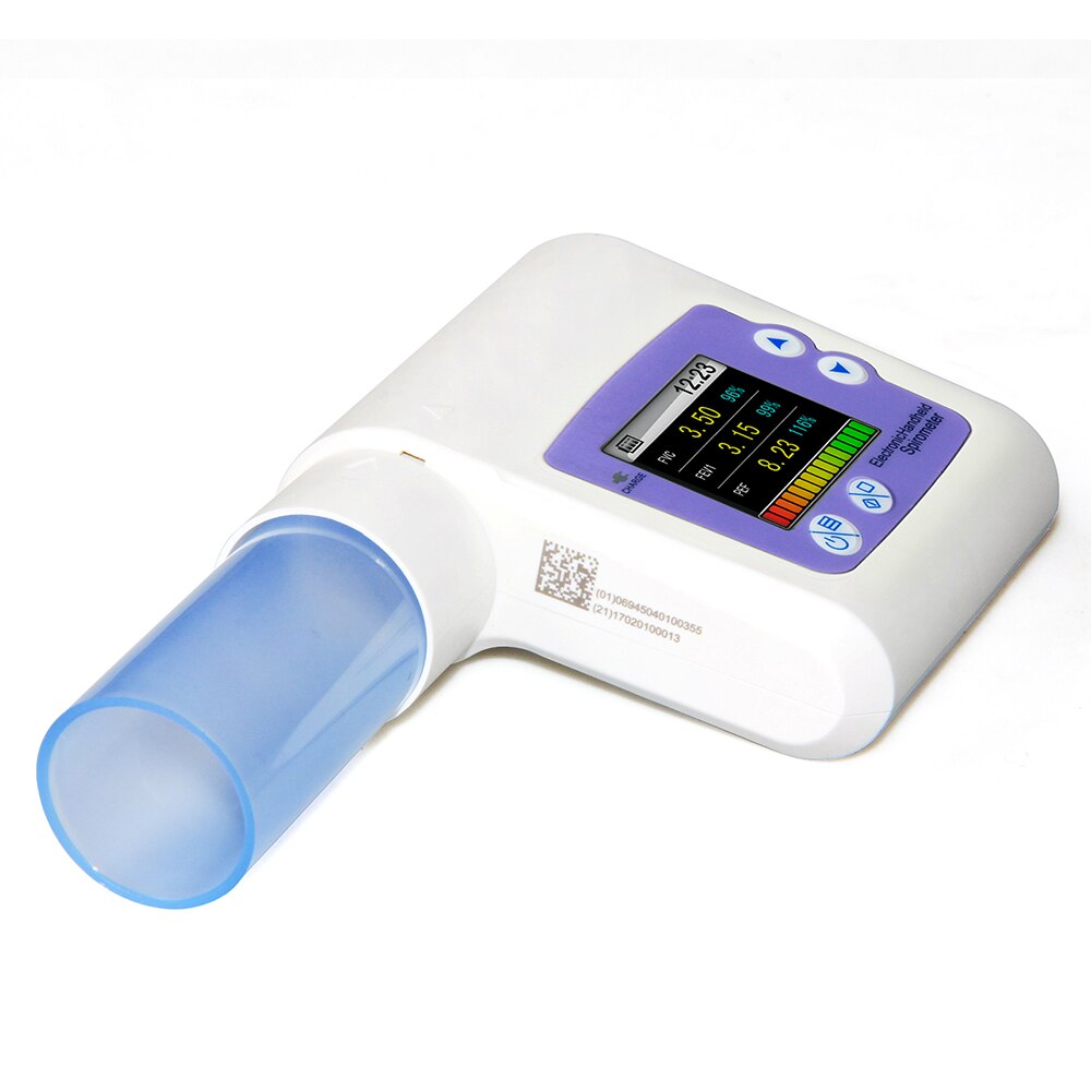 SP10W Bluetooth Digital Spirometer Lung Breathing Diagnostic Spirometr ...