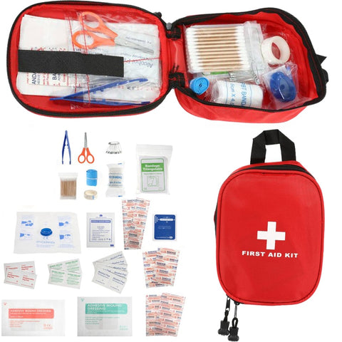 First Aid Kit Portable Outdoor Emergency Survival Set 120 Pcs