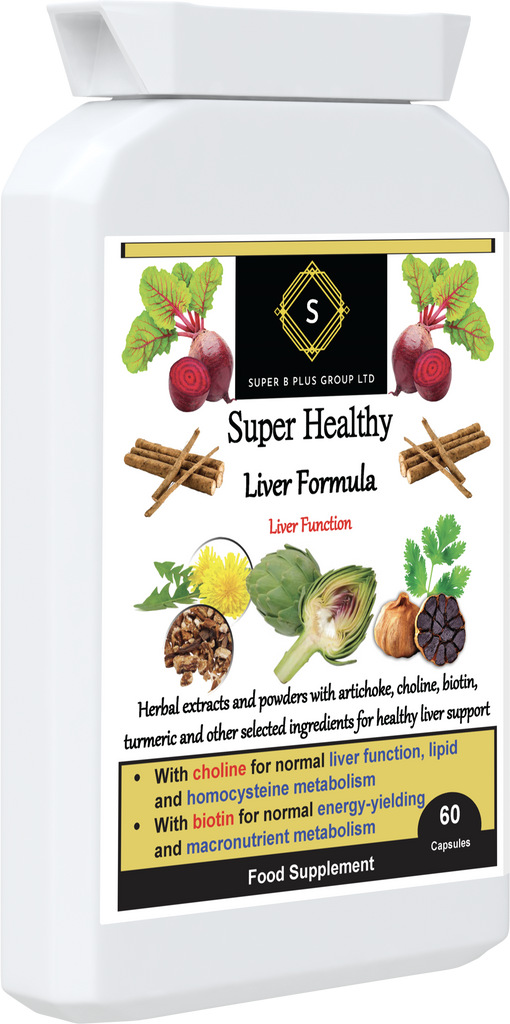 Super Healthy Liver Formula Detox Digestion Cleanse Pills Supplement