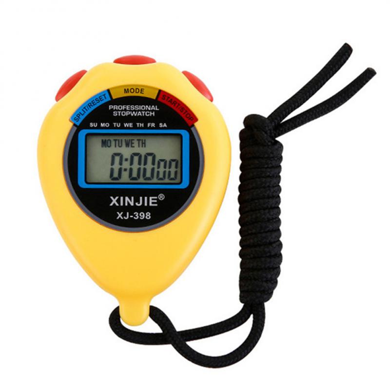 Pocket Timer Digital Portable Digital Timers LCD Handheld Sport Stopwatch Professional Wate ...