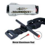 First Aid Kit 10pcs (Military Emergency IFAK  Trauma Kit with Aluminum Tourniquet)