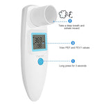 Digital Spirometer Peak Flow Meter for Asthma COPD (PEF) and Forced Expiratory Volume (FEV1) Smart Personal Portable Espirometer