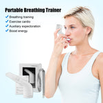 Portable Expectorator Breathing Trainer Exercise Lung Capacity Exerciser Inspiratory Muscle Resistance Training Lung Function