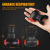 Breathing Exercise Device for Lungs Respiratory Muscle Strength Trainer Drug-free Therapy