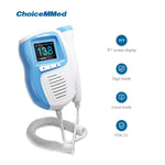CHOICEMMED MD800 Fetal Doppler 3MHz (2MHz Optional ) Probe Heart Beat Monitor Multiple Colour