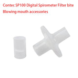 CONTEC Disposable Spirometer Mouthpiece Printing Paper Spirometer Filter Probe For  SP100\SP10\SP10W\SP70B\SP80B Digital Spirometer