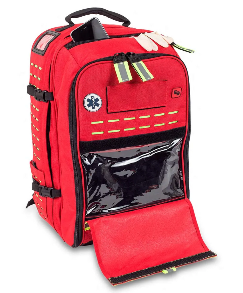 ROBUSTS Tactical Backpack with Adjustable Inner Layout Red ALS/BLS ...