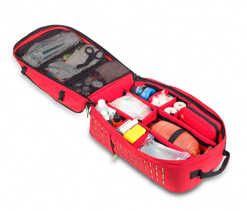 ROBUSTS Tactical Backpack with Adjustable Inner Layout Red ALS/BLS ...