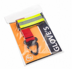 GLOVES Glove / Rope Holder with Multipurpose Carabiner Red
