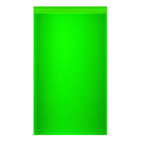 UVLI Zip Bags Green 5 in x 8 in (12,7 cm x 20,3 cm) GZ58