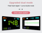 Fetal Doppler Heartbeat Monitor Upgraded dual mode