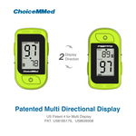 CHOICEMMED MD300C15D LCD Medical Finger Pulse Oximeter